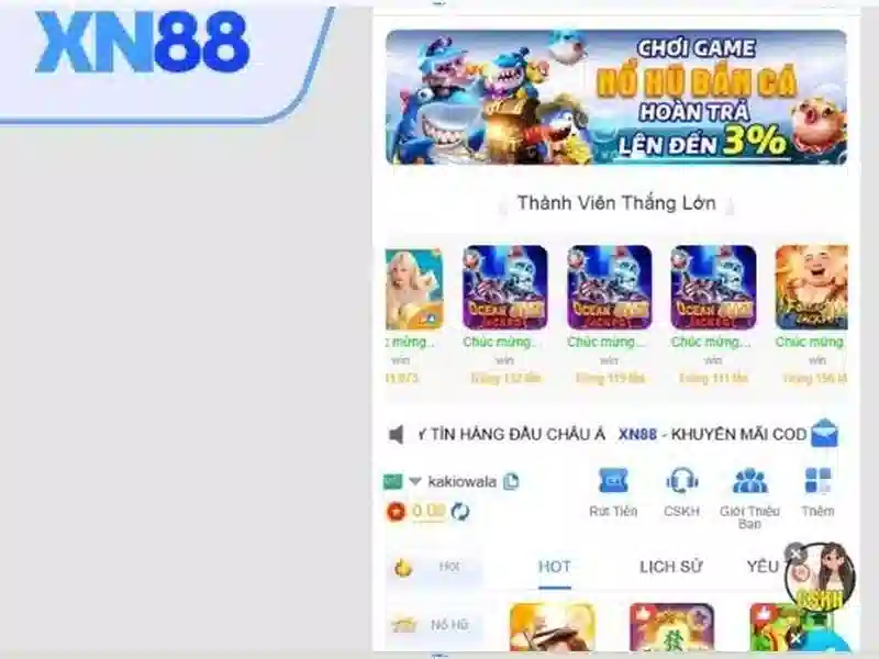 Giao diện nhà cái hoàn hảo
